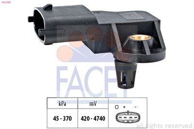 FACET 10.3167 Číslo výrobce: KW 493 167. EAN: 8012510022610.