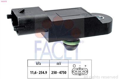 FACET 10.3173 Číslo výrobce: KW 493 173. EAN: 8012510026779.