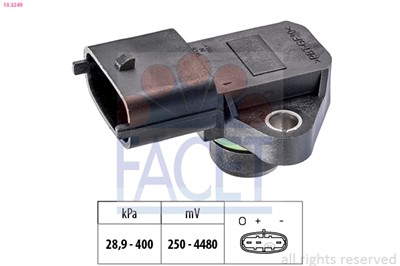 FACET 10.3249 Číslo výrobce: KW 493 249. EAN: 8012510053867.
