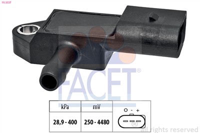 FACET 10.3327 Číslo výrobce: KW 493 327. EAN: 8012510051412.