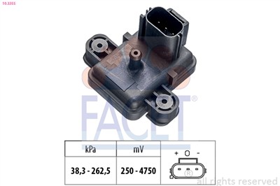 FACET 10.3355 Číslo výrobce: KW 493 355. EAN: 8012510053836.