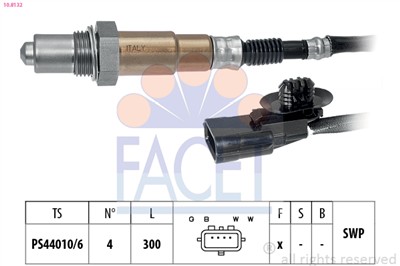 FACET 10.8132 Číslo výrobce: KW 498 132. EAN: 8012510036785.