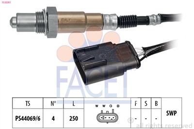 FACET 10.8381 Číslo výrobce: EPS 1.998.381. EAN: 8012510062340.