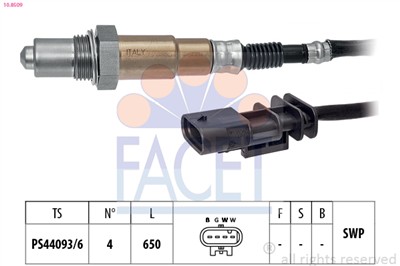 FACET 10.8509 Číslo výrobce: EPS 1.998.509. EAN: 8012510068892.