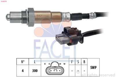 FACET 10.8510 Číslo výrobce: EPS 1.998.510. EAN: 8012510068908.