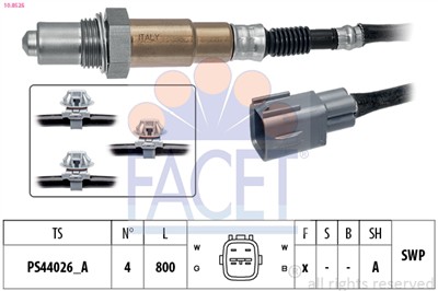 FACET 10.8525 Číslo výrobce: EPS 1.998.525. EAN: 8012510072035.