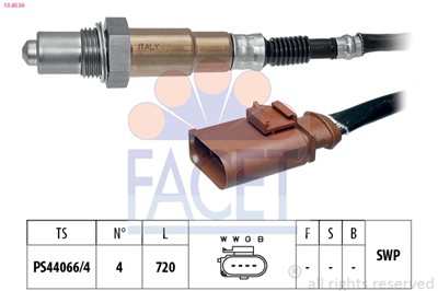 FACET 10.8536 Číslo výrobce: EPS 1.998.536. EAN: 8012510074763.