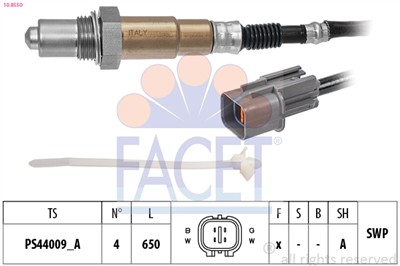 FACET 10.8550 Číslo výrobce: EPS 1.998.550. EAN: 8012510300039.