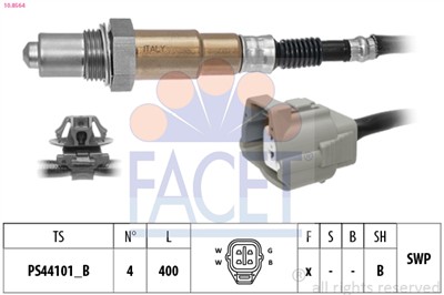 FACET 10.8564 Číslo výrobce: EPS 1.998.564. EAN: 8012510300374.
