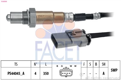FACET 10.8584 Číslo výrobce: EPS 1.998.584. EAN: 8012510300732.