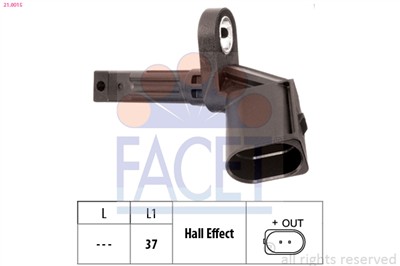 FACET 21.0015 Číslo výrobce: KW 460 015. EAN: 8012510054635.