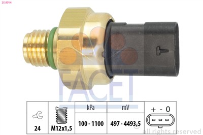 FACET 25.0014 Číslo výrobce: KW 480 014. EAN: 8012510301883.