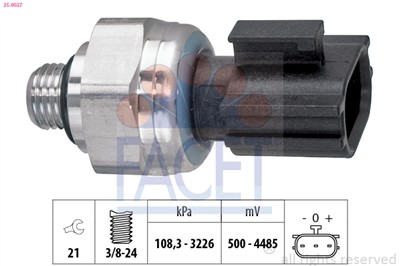 FACET 25.0027 Číslo výrobce: KW 480 027. EAN: 8012510303474.