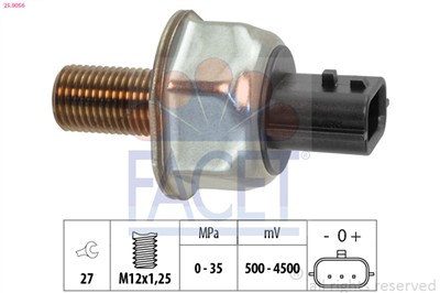FACET 25.0056 Číslo výrobce: KW 480 056. EAN: 8012510304556.