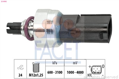 FACET 25.0082 Číslo výrobce: EPS 1.980.082. EAN: 8012510304860.