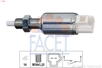 FACET 7.1258 Číslo výrobce: EPS 1.810.258. EAN: 8012510030943.