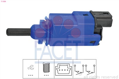 FACET 7.1336 Číslo výrobce: KW 510 336. EAN: 8012510302606.