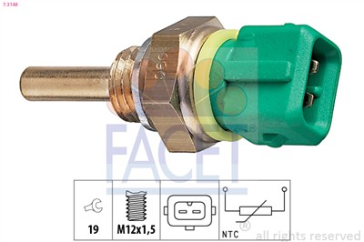 FACET 7.3148 Číslo výrobce: KW 530 148. EAN: 8012510056547.