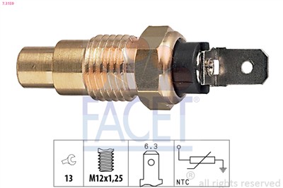 FACET 7.3159 Číslo výrobce: EPS 1.830.159. EAN: 8012510061794.