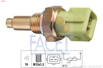 FACET 7.3220 Číslo výrobce: KW 530 220. EAN: 8012510078556.