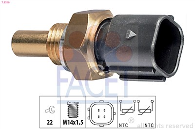 FACET 7.3316 Číslo výrobce: KW 530 316. EAN: 8012510006887.