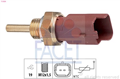 FACET 7.3326 Číslo výrobce: KW 530 326. EAN: 8012510016404.