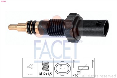 FACET 7.3348 Číslo výrobce: KW 530 348. EAN: 8012510025376.