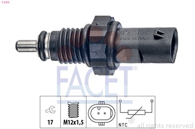 FACET 7.3375 Číslo výrobce: KW 530 375. EAN: 8012510035962.