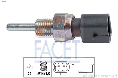 FACET 7.6065 Číslo výrobce: KW 560 065. EAN: 8012510045350.