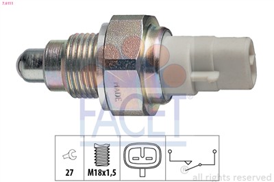 FACET 7.6111 Číslo výrobce: KW 560 111. EAN: 8012510045817.