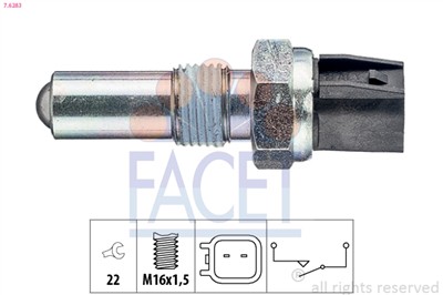 FACET 7.6283 Číslo výrobce: EPS 1.860.283. EAN: 8012510024744.