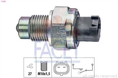 FACET 7.6295 Číslo výrobce: KW 560 295. EAN: 8012510025673.