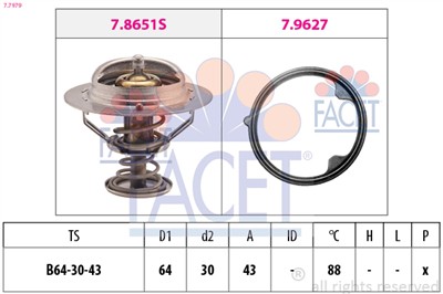FACET 7.7979 Číslo výrobce: KW 579 979. EAN: 8012510037317.