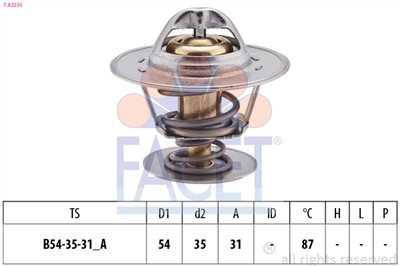 FACET 7.8223S Číslo výrobce: KW 580 223S. EAN: 8012510088586.