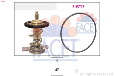 FACET 7.8511 Číslo výrobce: EPS 1.880.511. EAN: 8012510051993.