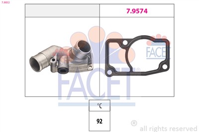 FACET 7.8832 Číslo výrobce: KW 580 832. EAN: 8012510033906.