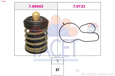 FACET 7.8966 Číslo výrobce: KW 580 966. EAN: 8012510033692.