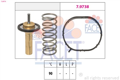 FACET 7.8974 Číslo výrobce: KW 580 974. EAN: 8012510061749.