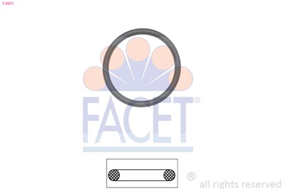FACET 7.9671 Číslo výrobce: EPS 1.890.671. EAN: 8012510012345.