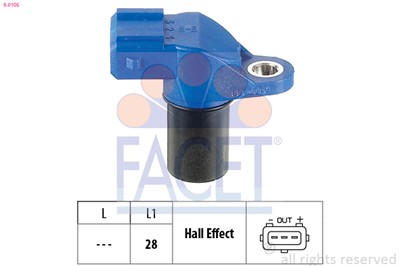FACET 9.0105 Číslo výrobce: EPS 1.953.105. EAN: 8012510078648.