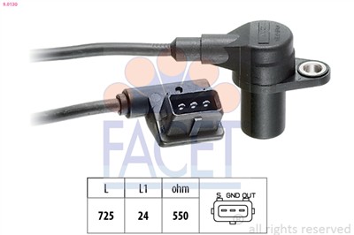 FACET 9.0130 Číslo výrobce: EPS 1.953.130. EAN: 8012510069103.