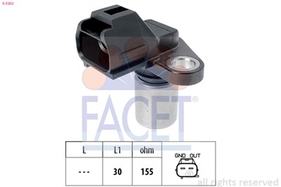 FACET 9.0263 Číslo výrobce: EPS 1.953.263. EAN: 8012510025093.