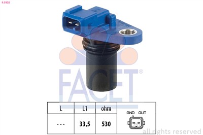 FACET 9.0302 Číslo výrobce: KW 453 302. EAN: 8012510089453.