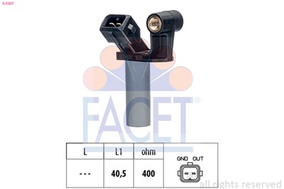 FACET 9.0307 Číslo výrobce: KW 453 307. EAN: 8012510033876.