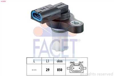 FACET 9.0309 Číslo výrobce: EPS 1.953.309. EAN: 8012510089712.