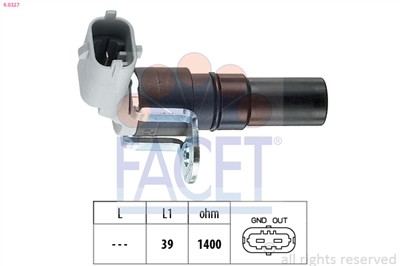 FACET 9.0327 Číslo výrobce: EPS 1.953.327. EAN: 8012510009314.