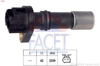 FACET 9.0461 Číslo výrobce: EPS 1.953.461. EAN: 8012510017647.