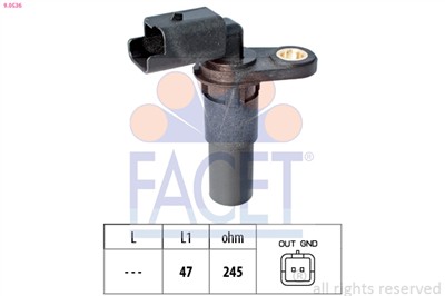 FACET 9.0536 Číslo výrobce: EPS 1.953.536. EAN: 8012510022733.