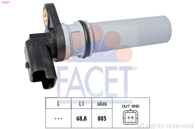 FACET 9.0537 Číslo výrobce: EPS 1.953.537. EAN: 8012510024607.