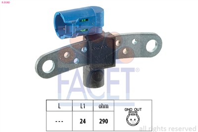 FACET 9.0540 Číslo výrobce: EPS 1.953.540. EAN: 8012510022498.
